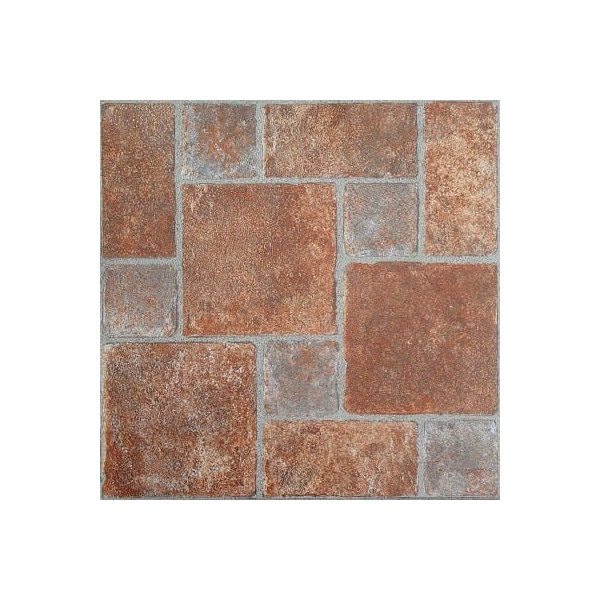 Achim Importing Achim Tivoli Self Adhesive Vinyl Floor Tile 12in x 12in, Brick Pavers, 45 Pack FTVGM33245 - main